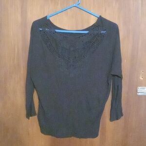 COPY - Lace work shirt Sz M
